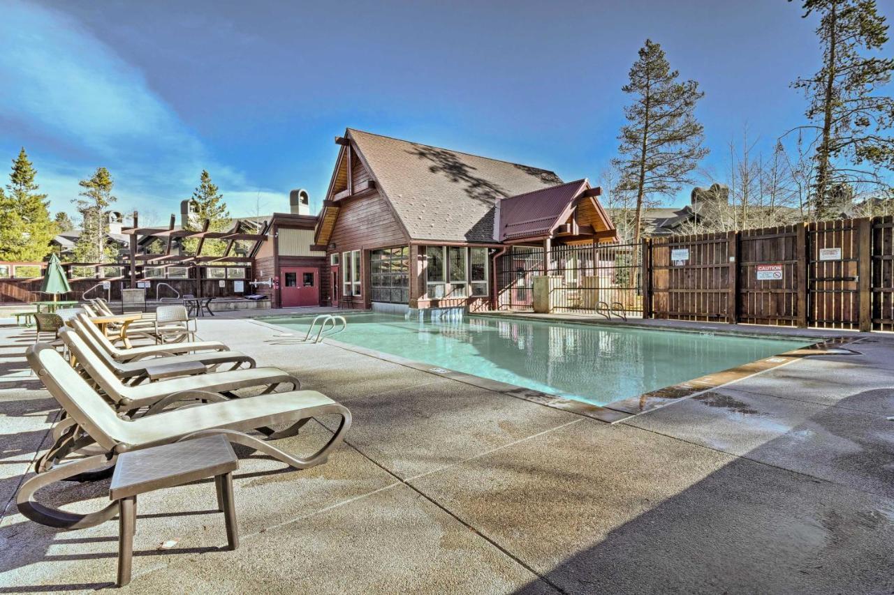 Central Breckenridge Condo With Hot Tub Walk To Ski Exterior photo